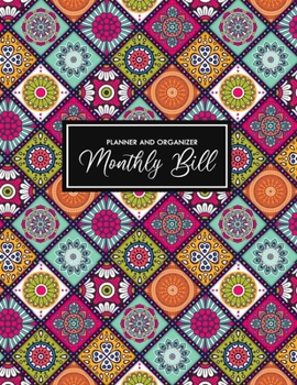 Monthly Bill Planner and Organizer: Money Budget Planner Daily Weekly & Monthly Money Planner Finance Tracker and Organizer for Budget Daily and Weekly Bill Organizer