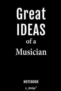 Notebook for Musicians / Musician: awesome handy Note Book [120 blank lined ruled pages]
