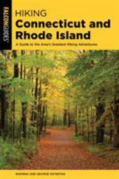 Paperback Hiking Connecticut and Rhode Island Book