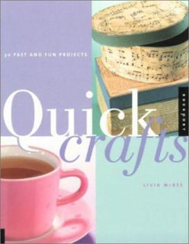 Paperback Quick Crafts: 30 Fast and Fun Projects Book