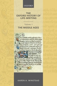 Paperback The Oxford History of Life-Writing: Volume 1. the Middle Ages Book