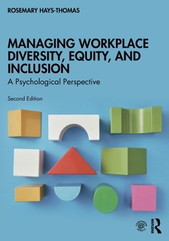 Paperback Managing Workplace Diversity, Equity, and Inclusion: A Psychological Perspective Book