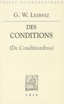 Paperback Gottfried Wilhelm Leibniz: de Conditionibus [French] Book