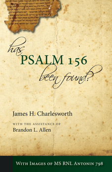 Hardcover Has Psalm 156 Been Found? Book