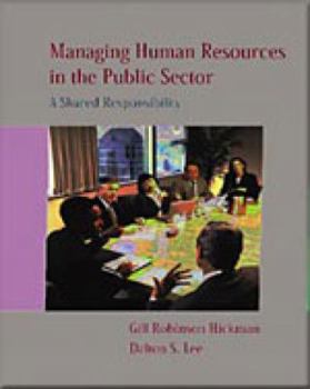 Paperback Managing Human Resources in the Public Sector Book