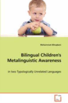 Paperback Bilingual Children's Metalinguistic Awareness Book