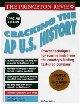 Paperback Cracking the AP U.S. History Exam, 1997-98 Edition Book