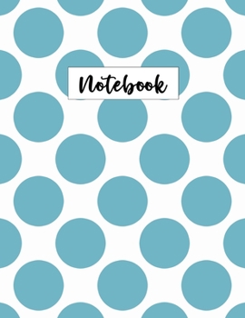 Notebook: Lined Dreaming Blue Notebook (Memory Book, Journal, Diary), 100 pages, 8.5 x 11, Journal Matte Finish