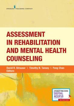 Paperback Assessment in Rehabilitation and Mental Health Counseling Book