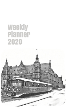 Weekly Planner 2020: calendar organizer agenda for railway enthusiasts. 5x8. 120 pages. (european trains)