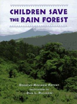 Hardcover Children Save the Rain Forest Book