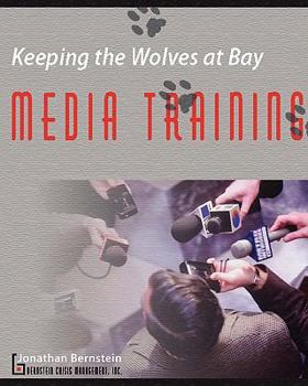 Paperback Keeping the Wolves at Bay - Media Training Book