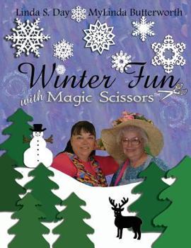 Paperback Winter Fun with Magic Scissors Book