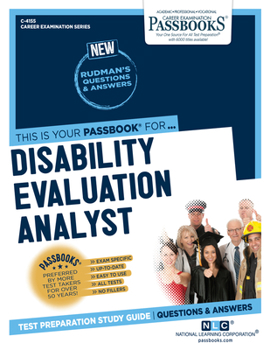 Paperback Disability Evaluation Analyst (C-4155): Passbooks Study Guide Volume 4155 Book