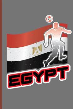 Paperback Egypt: World Cup Football Soccer notebooks gift (6x9) Dot Grid notebook to write in Book