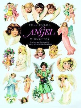 Paperback Full-Color Angel Vignettes Book