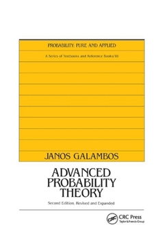 Paperback Advanced Probability Theory, Second Edition, Book