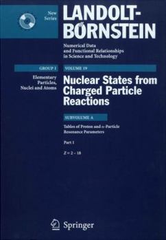 Z = 2 - 18 (Landolt-Bornstein Numerical Data and Functional Relationships in Science and Technology - New Series) (Part 1) - Book  of the Landolt Bornstein: Numerical Data And Functional Relationships In Science And Technology New Series