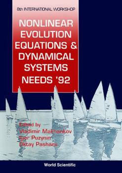 Hardcover Nonlinear Evolution Equations and Dynamical Systems - Proceedings of the 8th International Workshop (Needs '92) Book