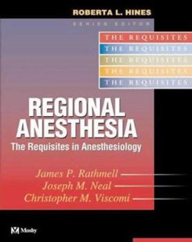 Hardcover Regional Anesthesia: The Requisites Book