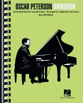 Paperback Oscar Peterson - Omnibook for Bass Clef Instruments Book