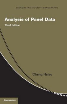 Paperback Analysis of Panel Data Book