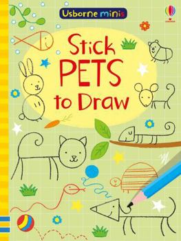 Paperback Stick Pets To Draw Book