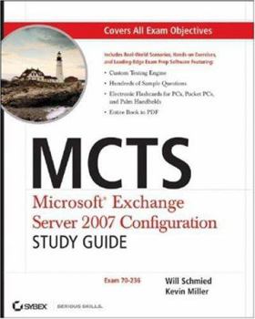 Paperback MCTS: Microsoft Exchange Server 2007 Configuration: Exam 70-236 [With CDROM] Book