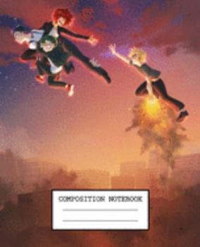 Composition Notebook: My Hero Academia Soft Glossy Cover Wide Ruled Lined Pages Book 7.5 x 9.25 Inches 110 Pages
