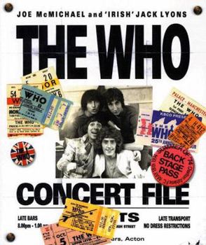 Paperback The Who Concert File Book