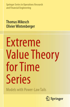 Paperback Extreme Value Theory for Time Series: Models with Power-Law Tails Book