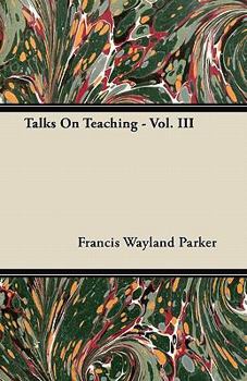 Paperback Talks On Teaching - Vol. III Book