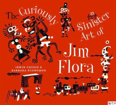Paperback The Curiously Sinister Art of Jim Flora Book