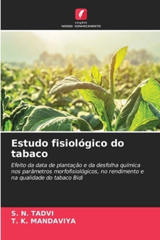 Paperback Estudo fisiológico do tabaco [Portuguese] Book