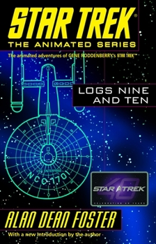 Paperback Star Trek Logs Nine and Ten Book