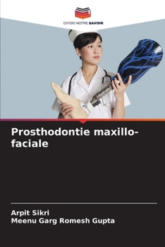 Paperback Prosthodontie maxillo-faciale [French] Book