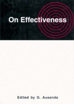 Hardcover On Effectiveness Book