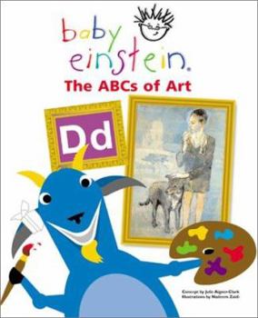 Hardcover Baby Einstein the ABCs of Art Book
