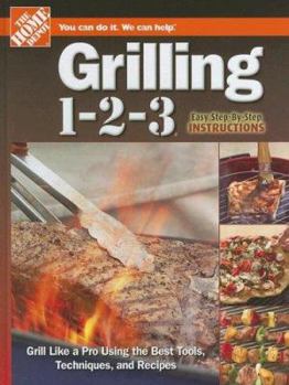 Hardcover Grilling 1-2-3 Book