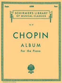 Paperback Album: Schirmer Library of Classics Volume 39 Piano Solo Book