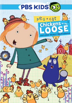 DVD Peg & Cat: Chicken Problems & Other Really Big Problems Book