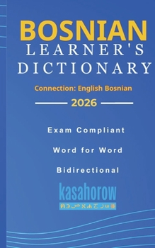 Paperback Bosnian Learner's Dictionary Book