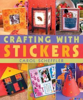 Paperback Crafting with Stickers Book