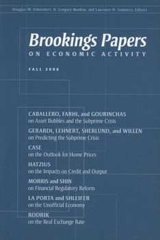 Paperback Brookings Papers on Economic Activity: Fall 2008 Book