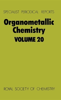 Hardcover Organometallic Chemistry: Volume 20 Book