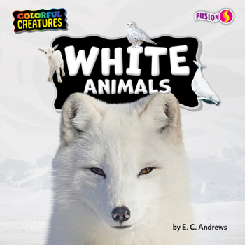 Paperback White Animals Book