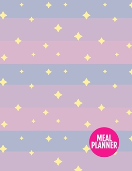 Meal Planner: Nifty Year 365 Daily - 52 Week Calendar Meal Planner Daily Weekly and Monthly For Track & Plan Your Meals Food Planning | Large 8.5 x 11 Inch | 110 Pages  - Design Element BT 098823