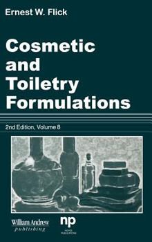Hardcover Cosmetic and Toiletry Formulations, Vol. 8 Book