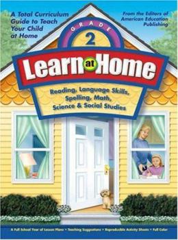 Paperback Learn at Home: Grade 2 Book