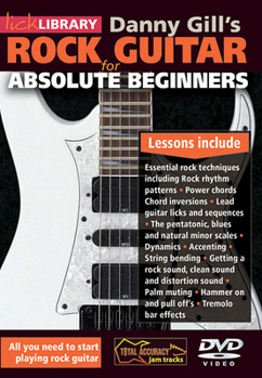 DVD Rock Guitar for Absolute Beginners Book